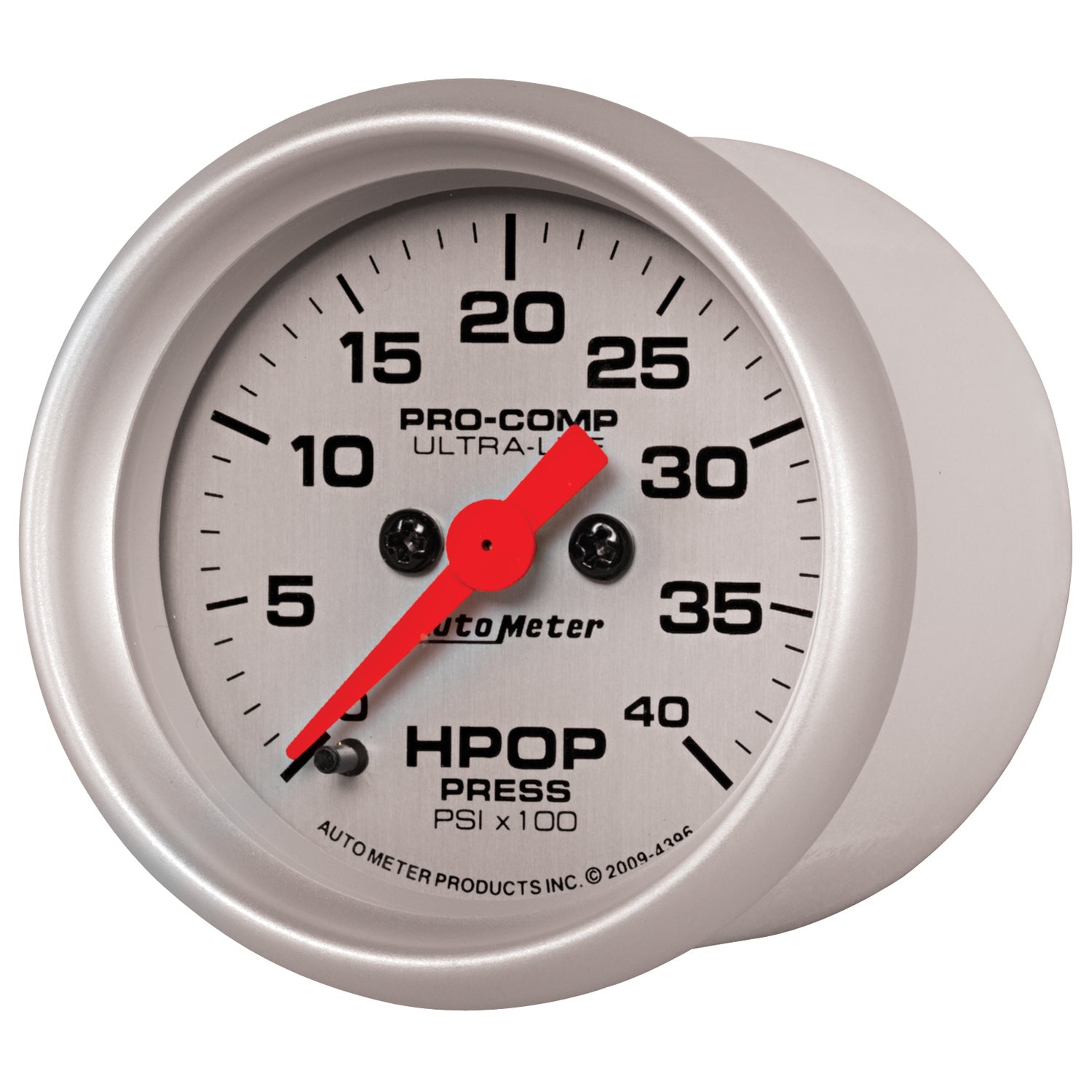 AutoMeter 4396 - GAUGE, HIGH PRESS OIL PUMP, 2 1/16", 4KPSI, DIGITAL STEPPER MOTOR, ULTRA-LITE 4