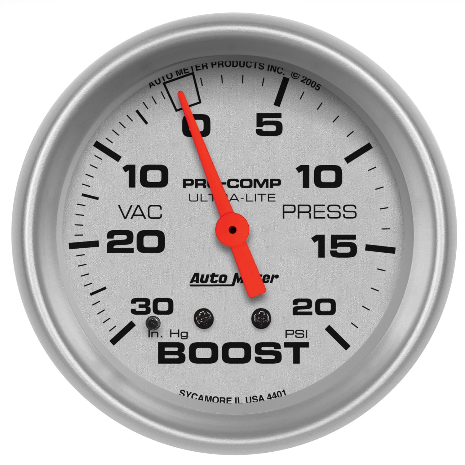 AutoMeter Body AutoMeter 4401 Boost Gauge