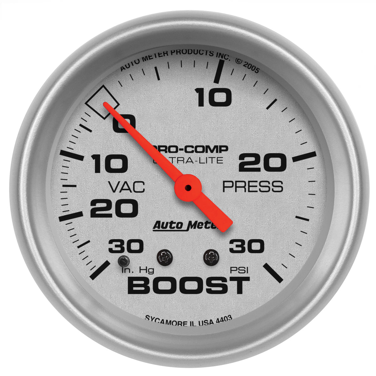 AutoMeter 4403 Boost Gauge