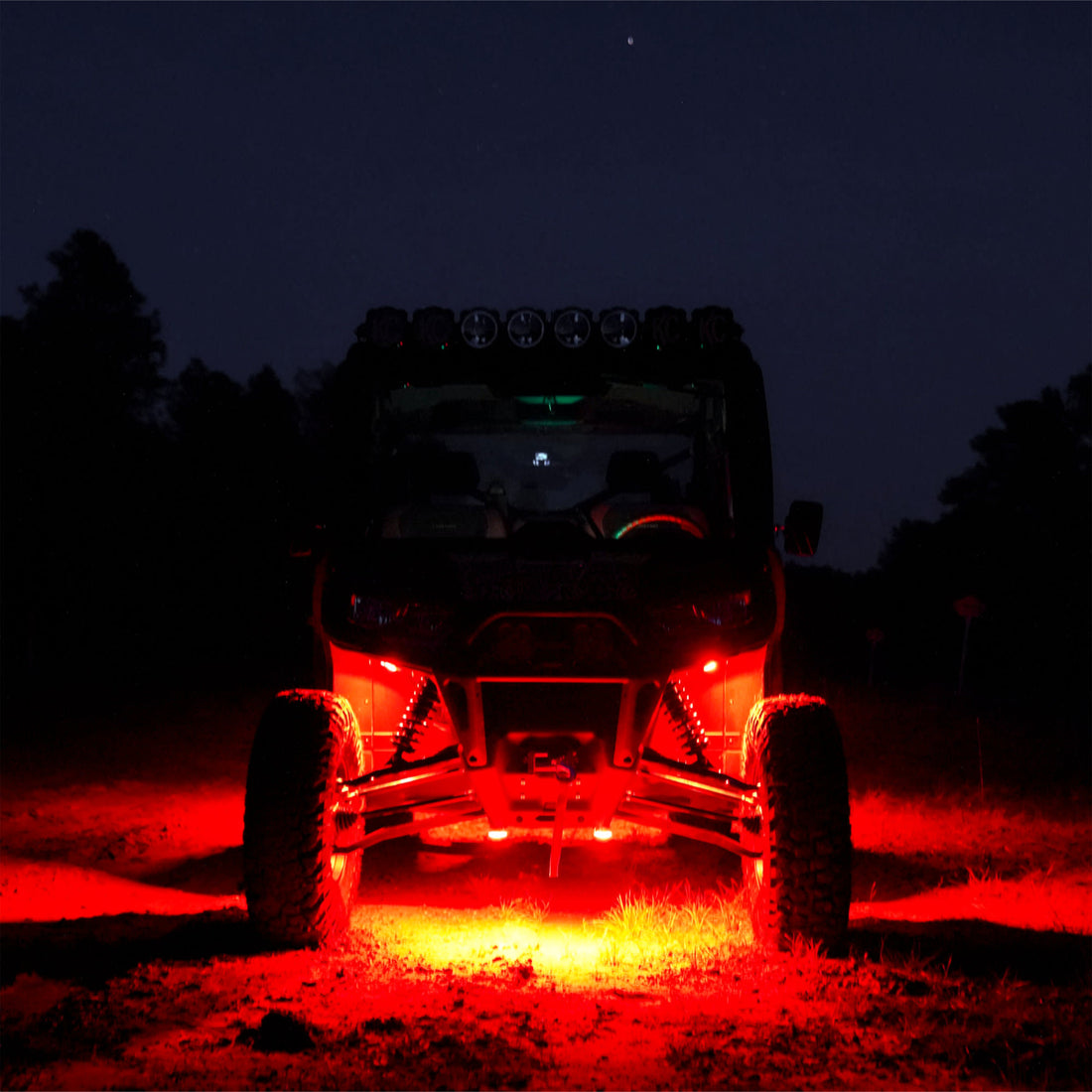 KC HiLiTES 4403 - KC Cyclone 2.0 LED - Replacement Lens - Red - Single 3