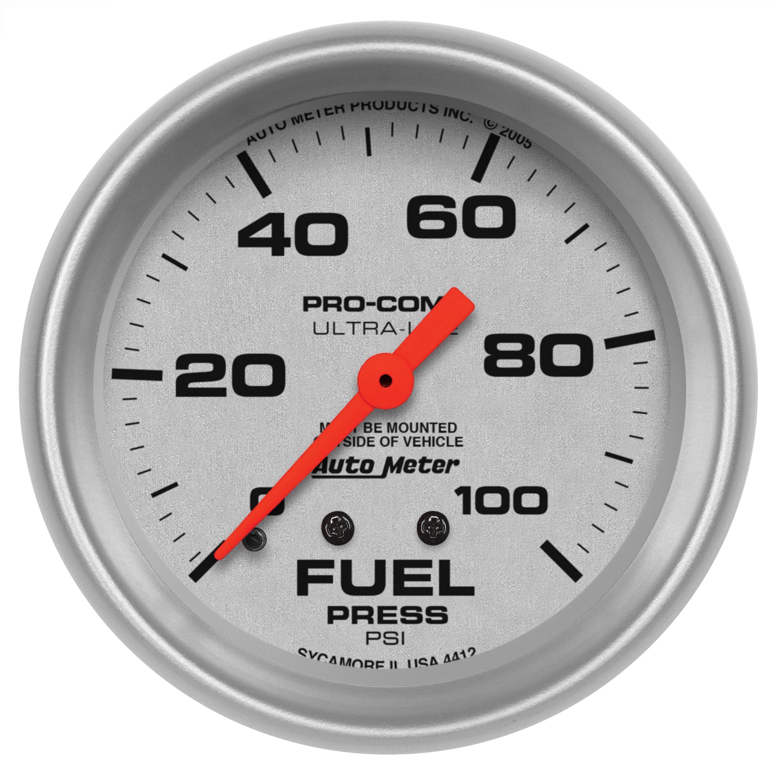 AutoMeter 4412 - Fuel Pressure Gauge