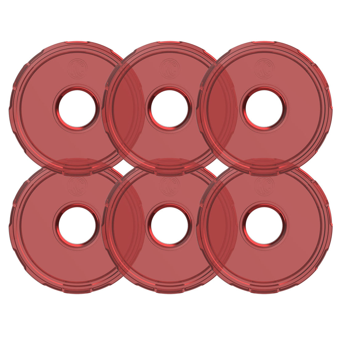 KC HiLiTES 4413 - KC Cyclone 2.0 LED - Replacement Lens - Red - 6-PK 5