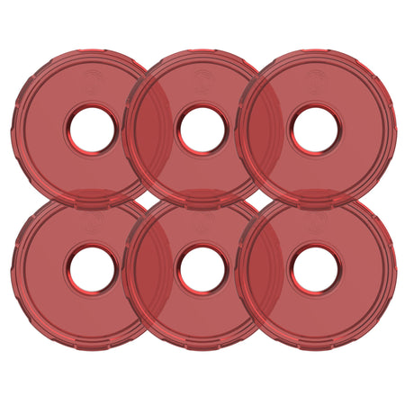 KC HiLiTES 4413 - KC Cyclone 2.0 LED - Replacement Lens - Red - 6-PK 5
