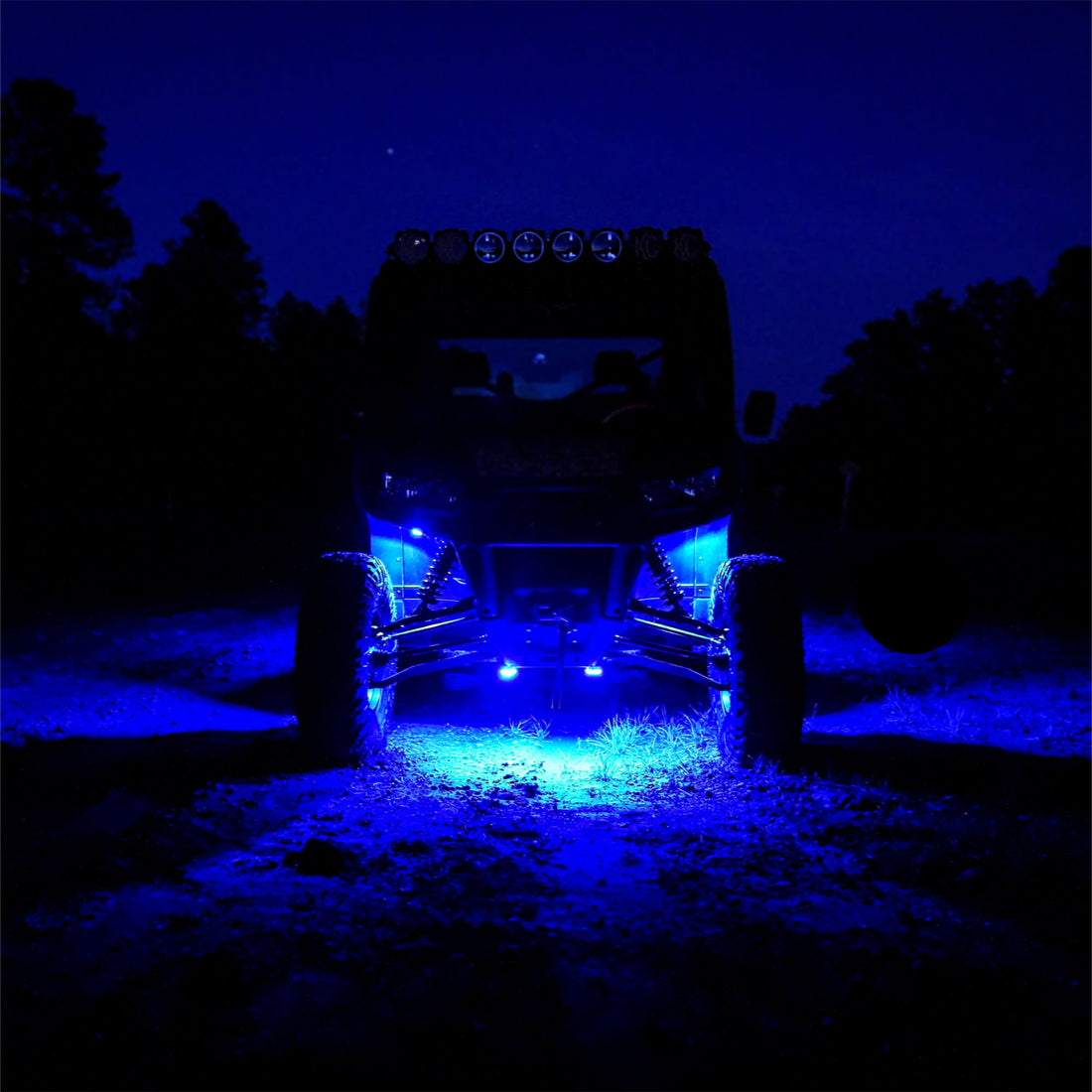 KC HiLiTES 4414 - KC Cyclone 2.0 LED - Replacement Lens - Blue - 6-PK 3