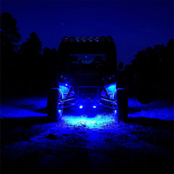 KC HiLiTES 4414 - KC Cyclone 2.0 LED - Replacement Lens - Blue - 6-PK 3