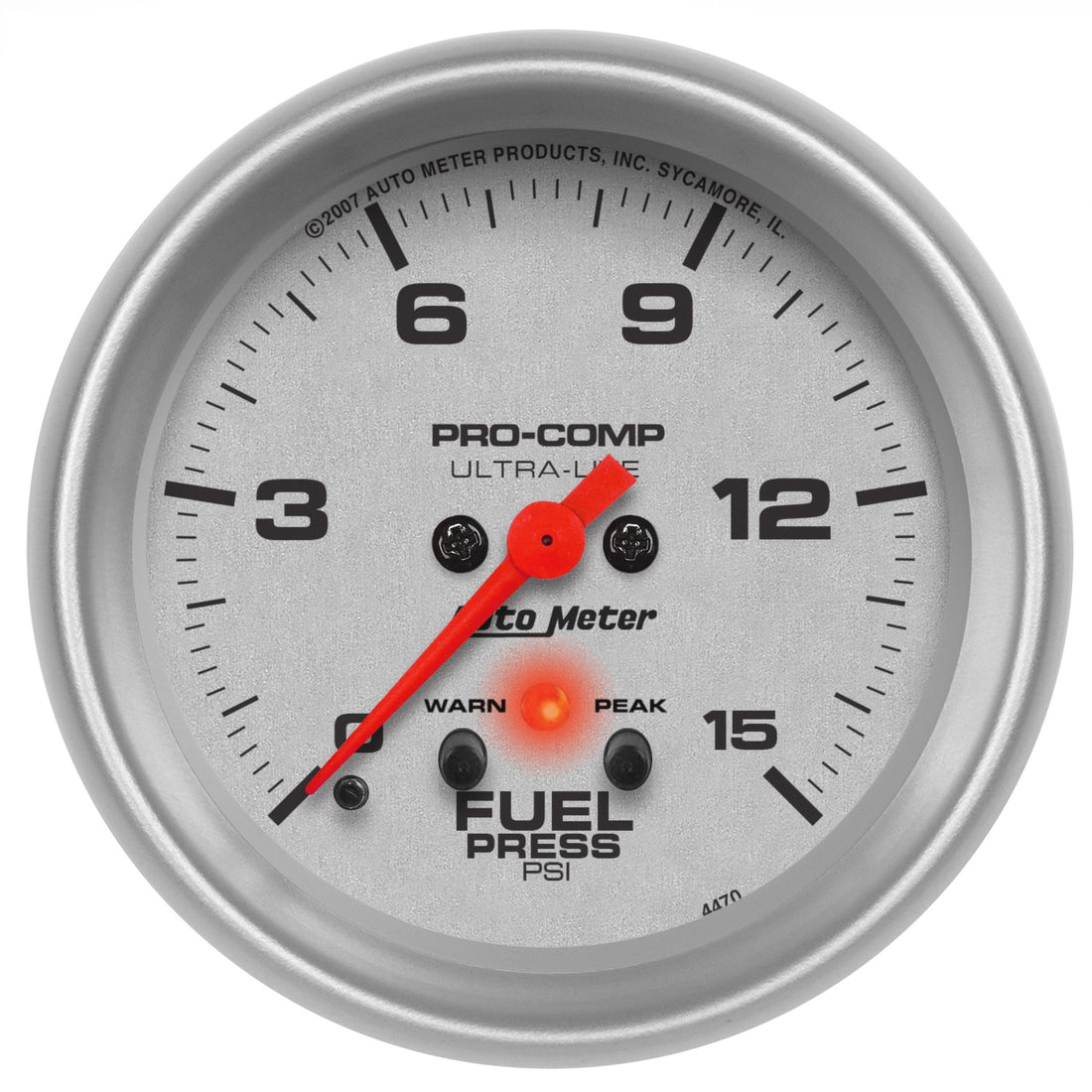 AutoMeter 4470 Fuel Pressure Gauge
