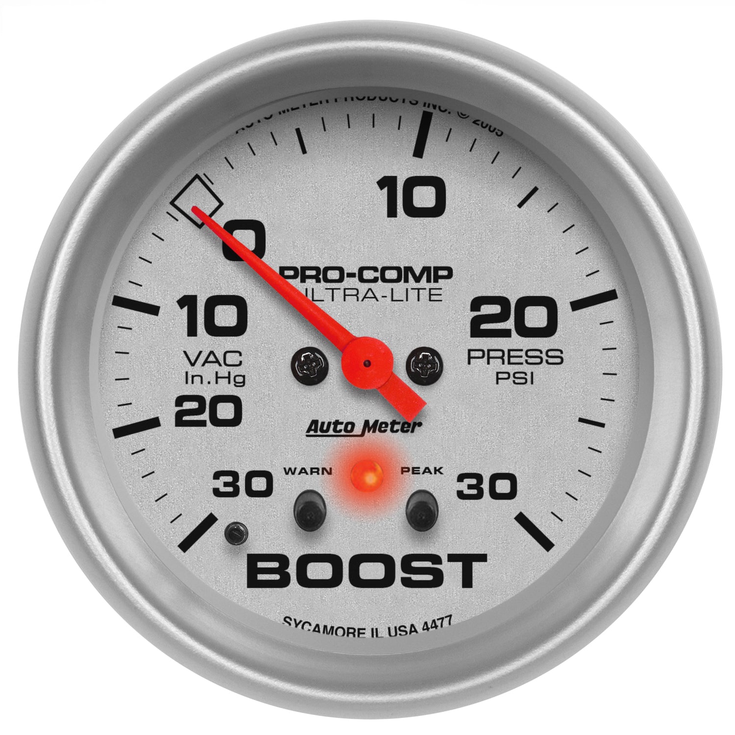 AutoMeter 4477 - Boost Gauge