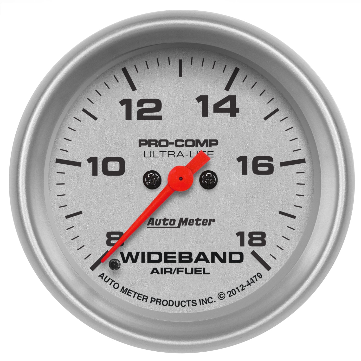 AutoMeter 4479 - GAUGE, AIR/FUEL RATIO-WIDEBAND, ANALOG, 2 5/8", 8:1-18:1, STEPPER MOTOR, UL 3