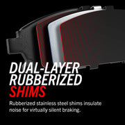 Power Stop Z23-1073 2004-2006 Mazda MPV Disc Brake Pad Set