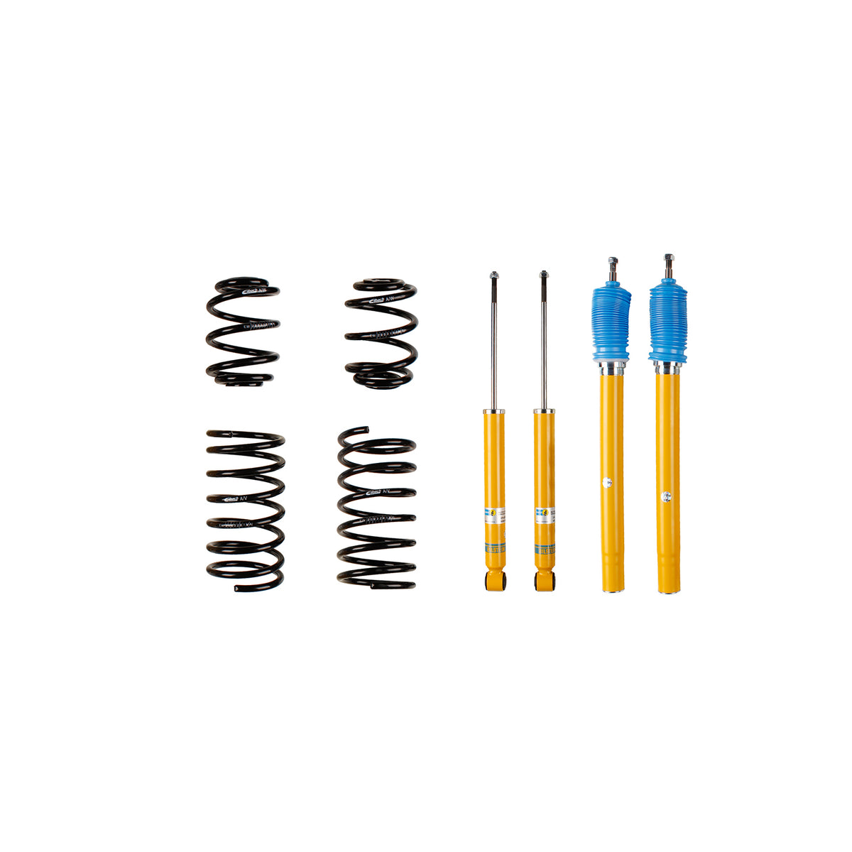 Bilstein 46-000118 - Suspension Kit BMW 318i 1985-1984, 318i 1991, 318is 1991 Monotube Front Lowered Height 30-40mm, up to 805kg Axle Load Rear Lowered Height 30mm, up to 905kg Axle Load With 51mm Outside Strut Diameter B12 (Pro-Kit) Bilstein 6