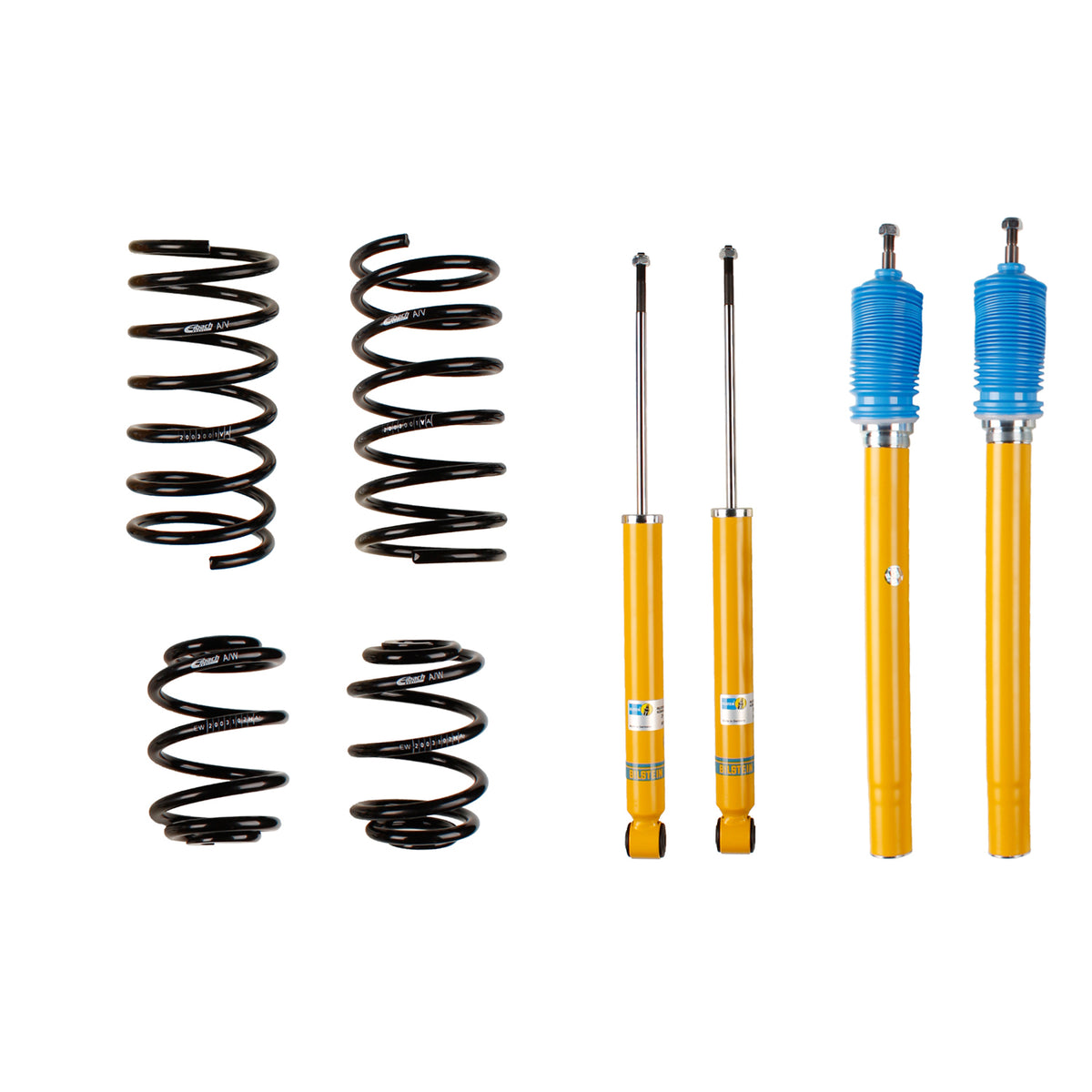 Bilstein 46-000163 - Suspension Kit BMW 325 1988-1986 Monotube Front Lowered Height 30-40mm up to 865kg Axle Load Rear Lowered Height 30mm up to 905kg Axle Load With 51mm Outside Strut Diameter B12 (Pro-Kit) Bilstein 1