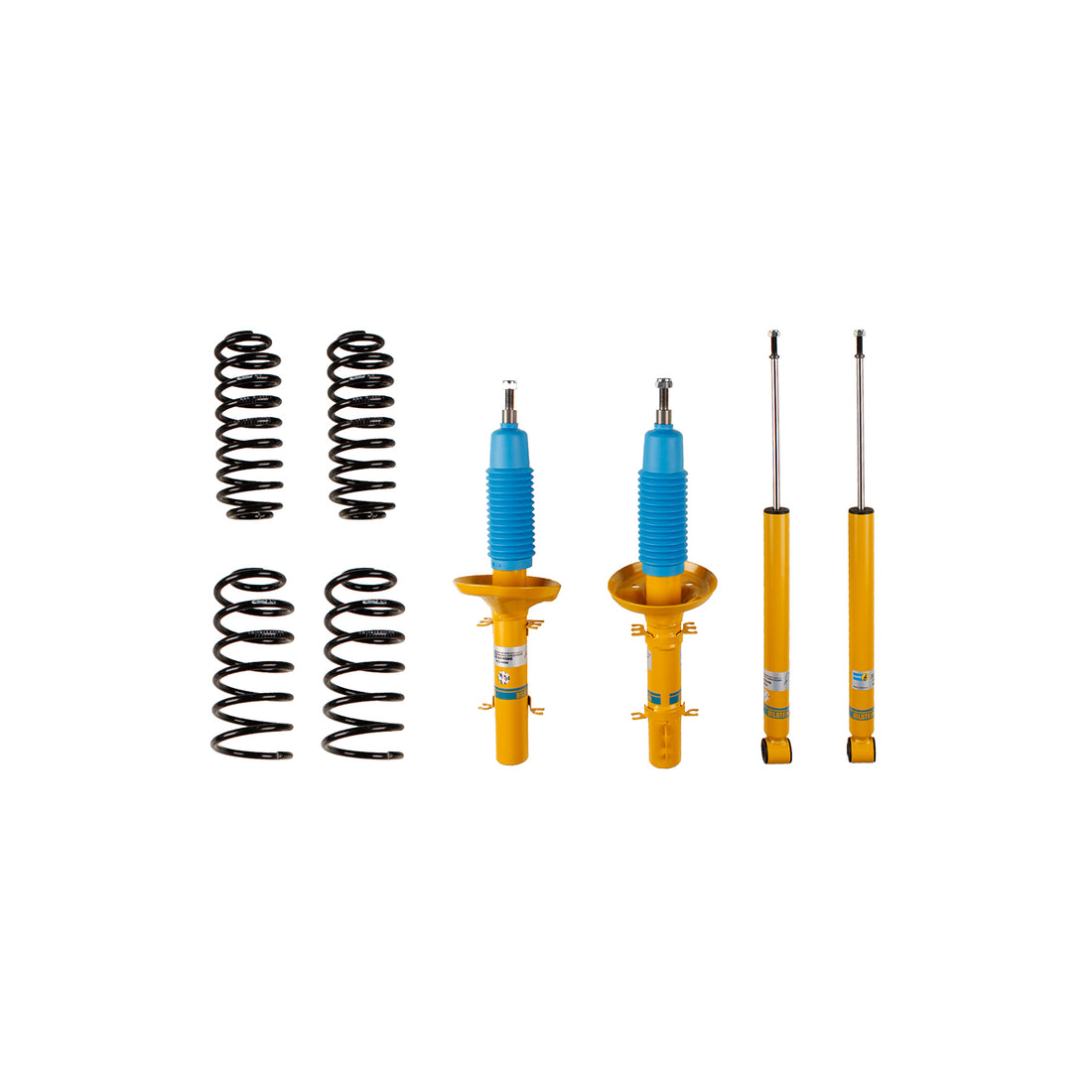Bilstein 46-180346 - Suspension Kit Volkswagen Golf 2006-1999 Monotube Front Lowered Height 30mm, up to 970kg Axle Load Rear Lowered Height 30mm, up to 925kg Axle Load Without Self-Leveling Suspension B12 (Pro-Kit) Bilstein 1