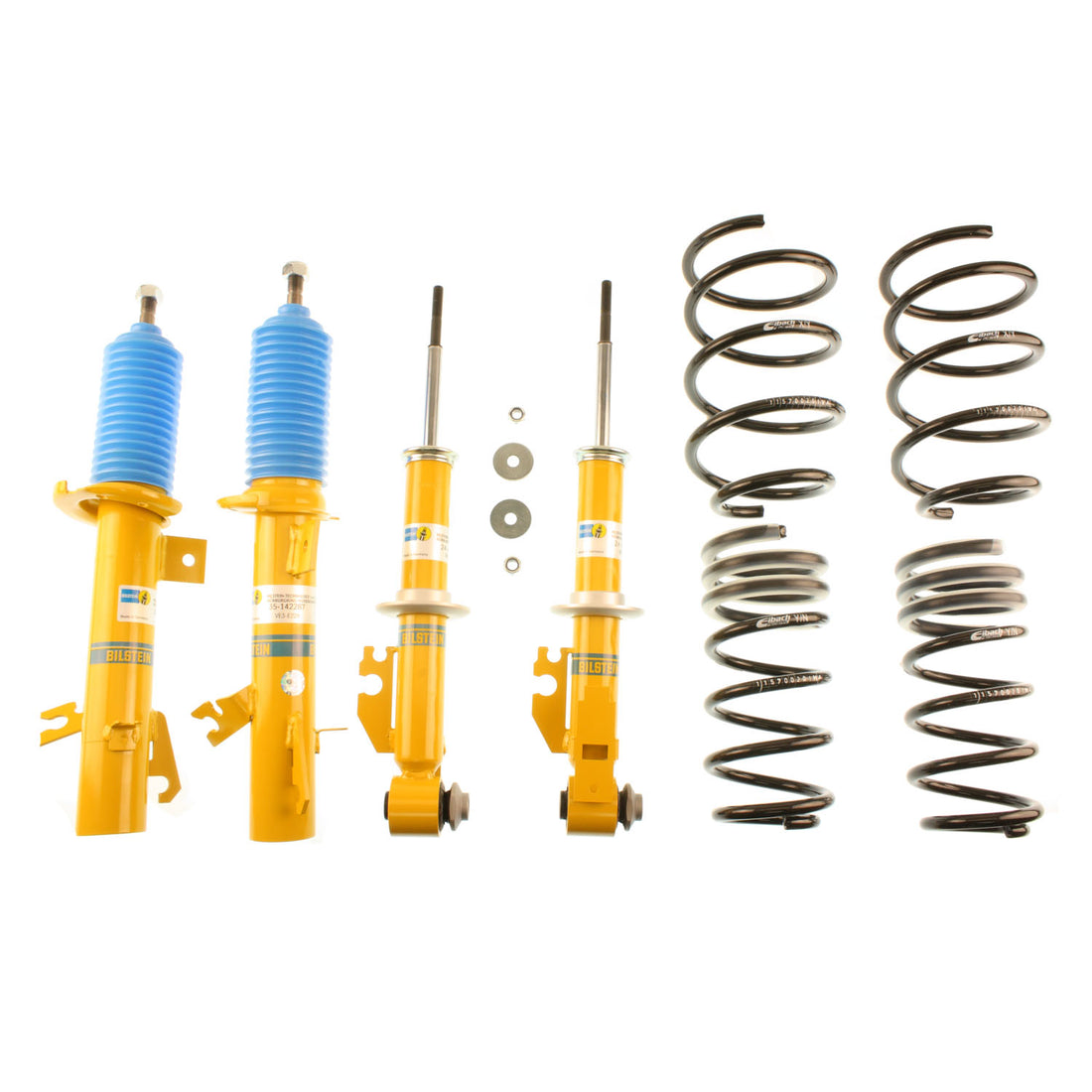 Bilstein 46-180469 - Suspension Kit Mini Cooper 2015-2007 Monotube Front Lowered Height 25-30mm, up to 905kg Axle Load Rear Lowered Height 25-30mm, up to 755kg Axle Load May require part 33 50 6 778 572 B12 (Pro-Kit) Bilstein 1