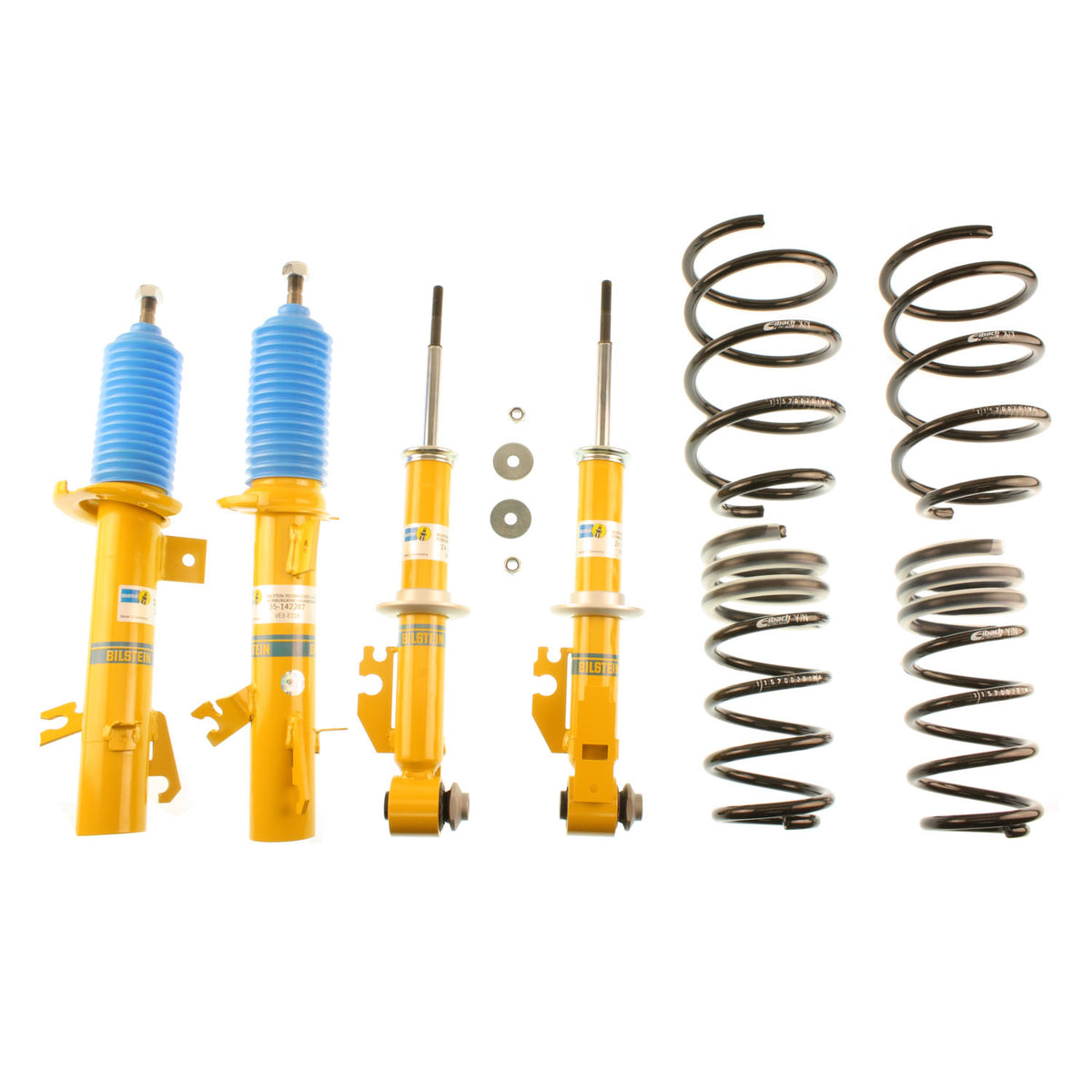 Bilstein 46-180469 - Suspension Kit Mini Cooper 2015-2007 Monotube Front Lowered Height 25-30mm, up to 905kg Axle Load Rear Lowered Height 25-30mm, up to 755kg Axle Load May require part 33 50 6 778 572 B12 (Pro-Kit) Bilstein 1