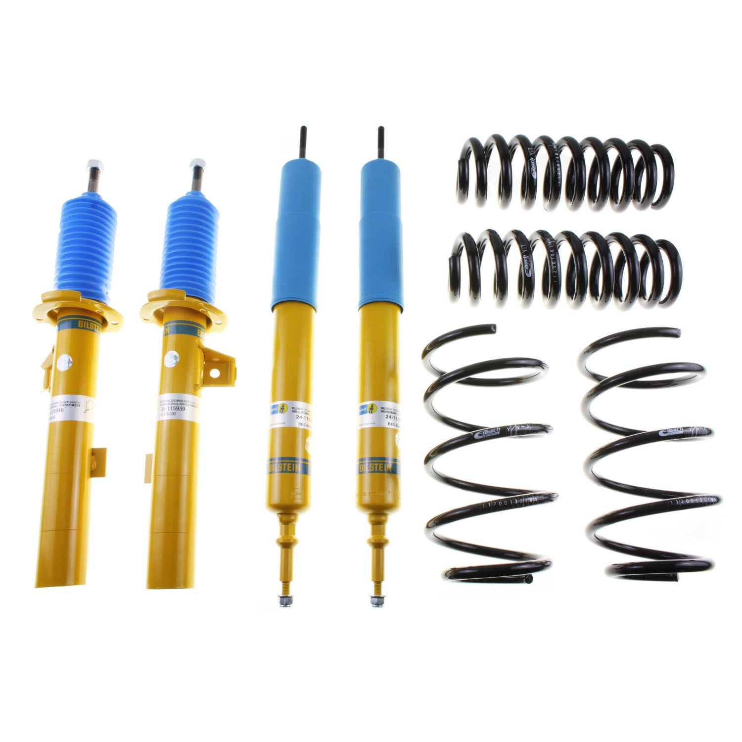 Bilstein 46-180537 - Suspension Kit BMW 128i 2012-2008, 135i 2012-2008 Monotube Without Self-Leveling Suspension B12 (Pro-Kit) Bilstein 5
