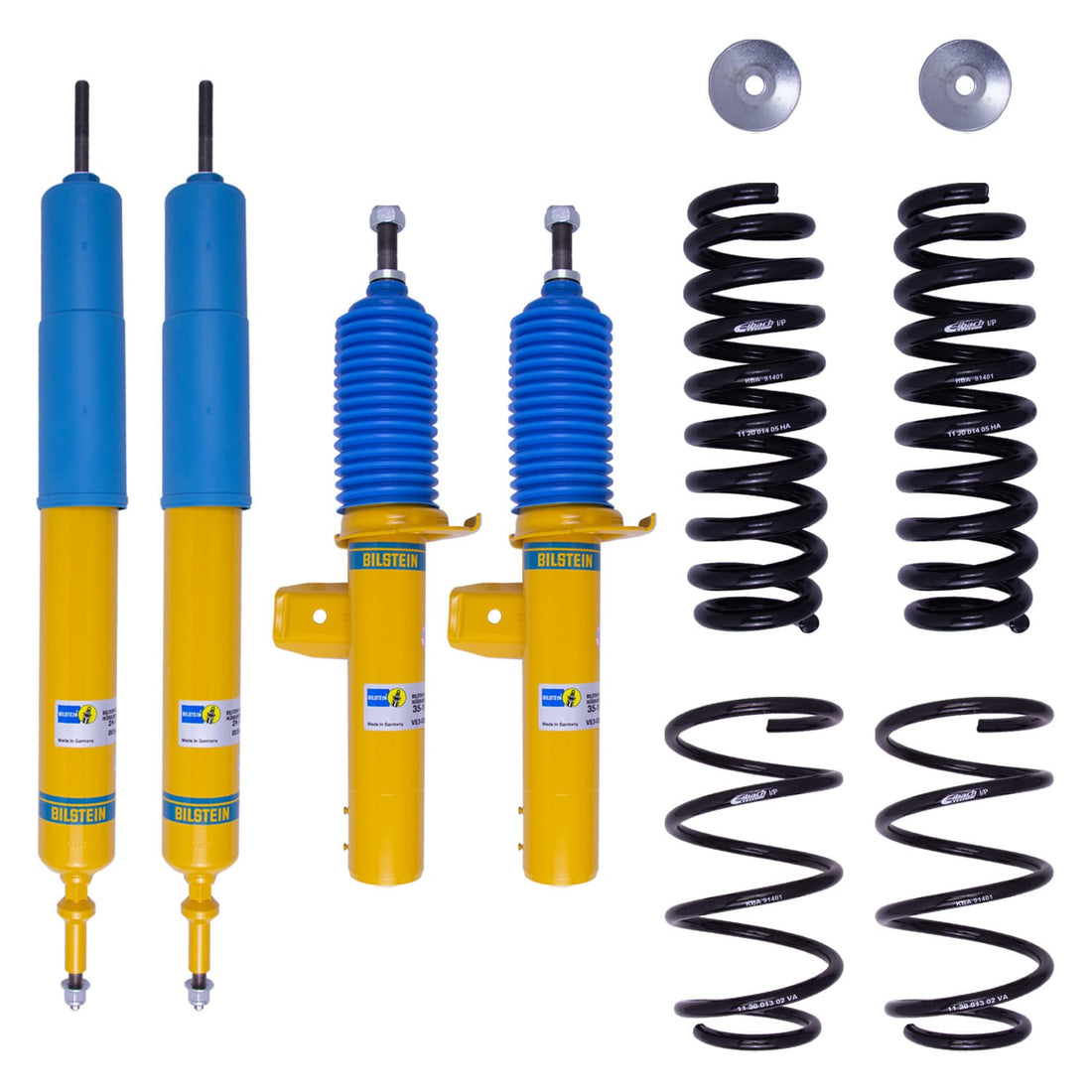 Bilstein Suspension Bilstein 46-180605 - Suspension Kit BMW 325xi 2006 Monotube Front Lowered Height 30mm up to 1045kg Axle Load Rear Lowered Height 15-20mm up to 1200kg Axle Load Without Self-Leveling Suspension B12 (Pro-Kit) Bilstein