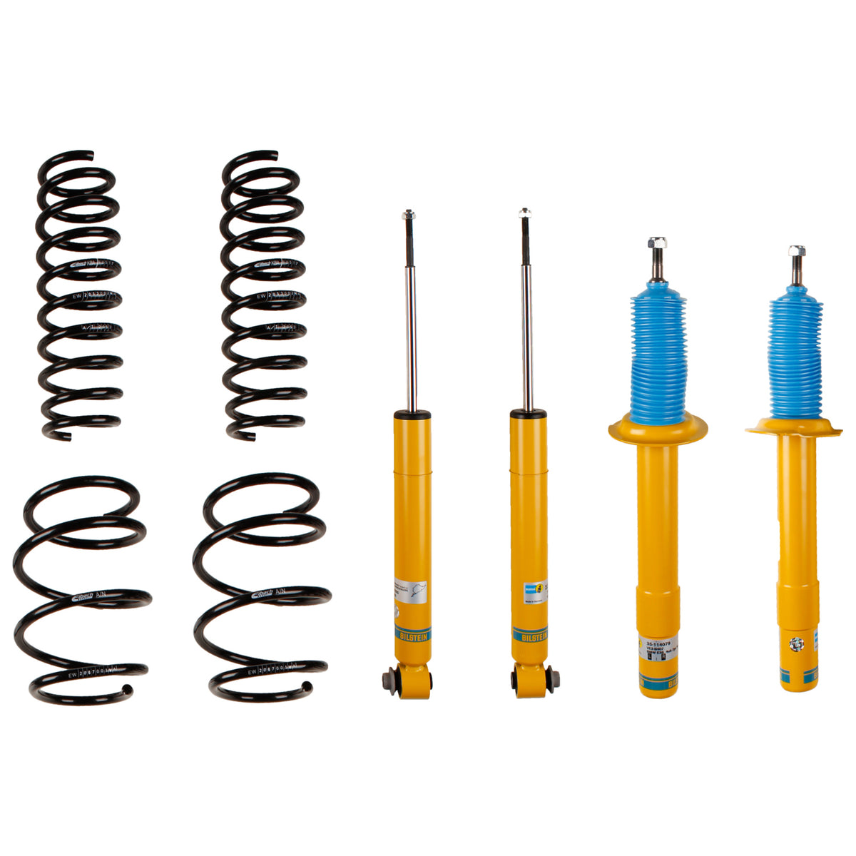 Bilstein 46-180841 - Suspension Kit BMW 525i 2003-2001 528i 2000-1997 530i 2003-2001 Monotube Front Lowered Height 30mm up to 1065kg Axle Load Rear Lowered Height 20-25mm up to 1290kg Axle Load Without Electronic or Self-Leveling Suspension B12 (Pro-Ki... 5
