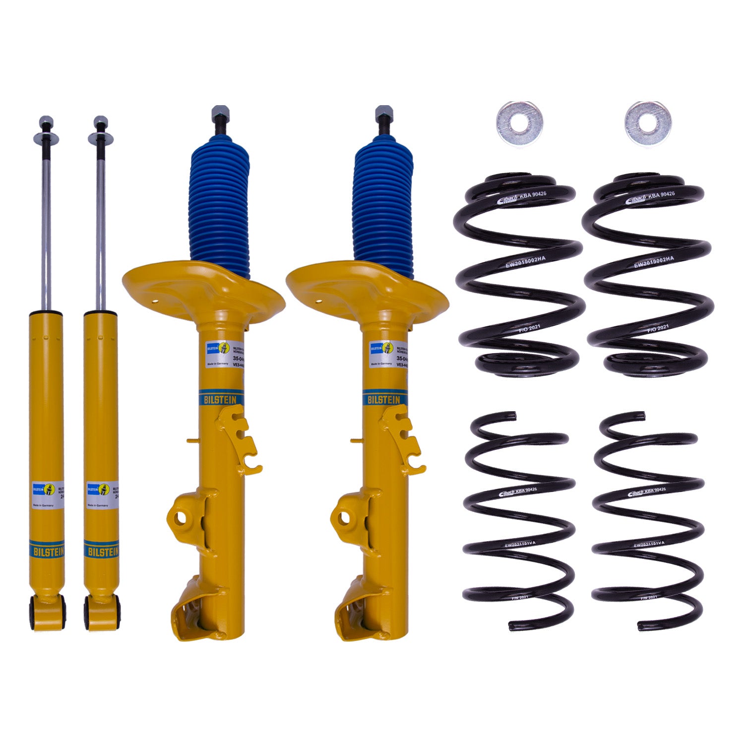 Bilstein 46-180988 - Suspension Kit BMW 318ti 1999-1995 Monotube Front Lowered Height 30mm, up to 830kg Axle Load Rear Lowered Height 30mm, up to 970kg Axle Load B12 (Pro-Kit) Bilstein 1