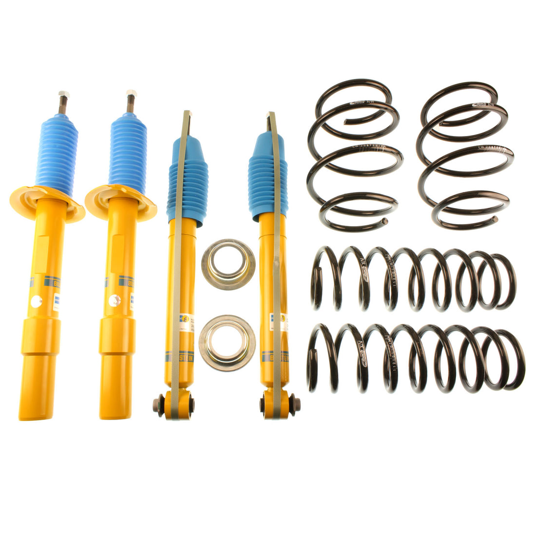 Bilstein 46-181107 - Suspension Kit BMW 525i 2007-2004 528i 2010-2008 530i 2007-2004 Monotube Front Lowered Height 30mm up to 990kg Axle Load Rear Lowered Height 30mm up to 1245 Axle Load Without Electronic or Self-Leveling Suspension B12 (Pro-Kit) Bil... 1