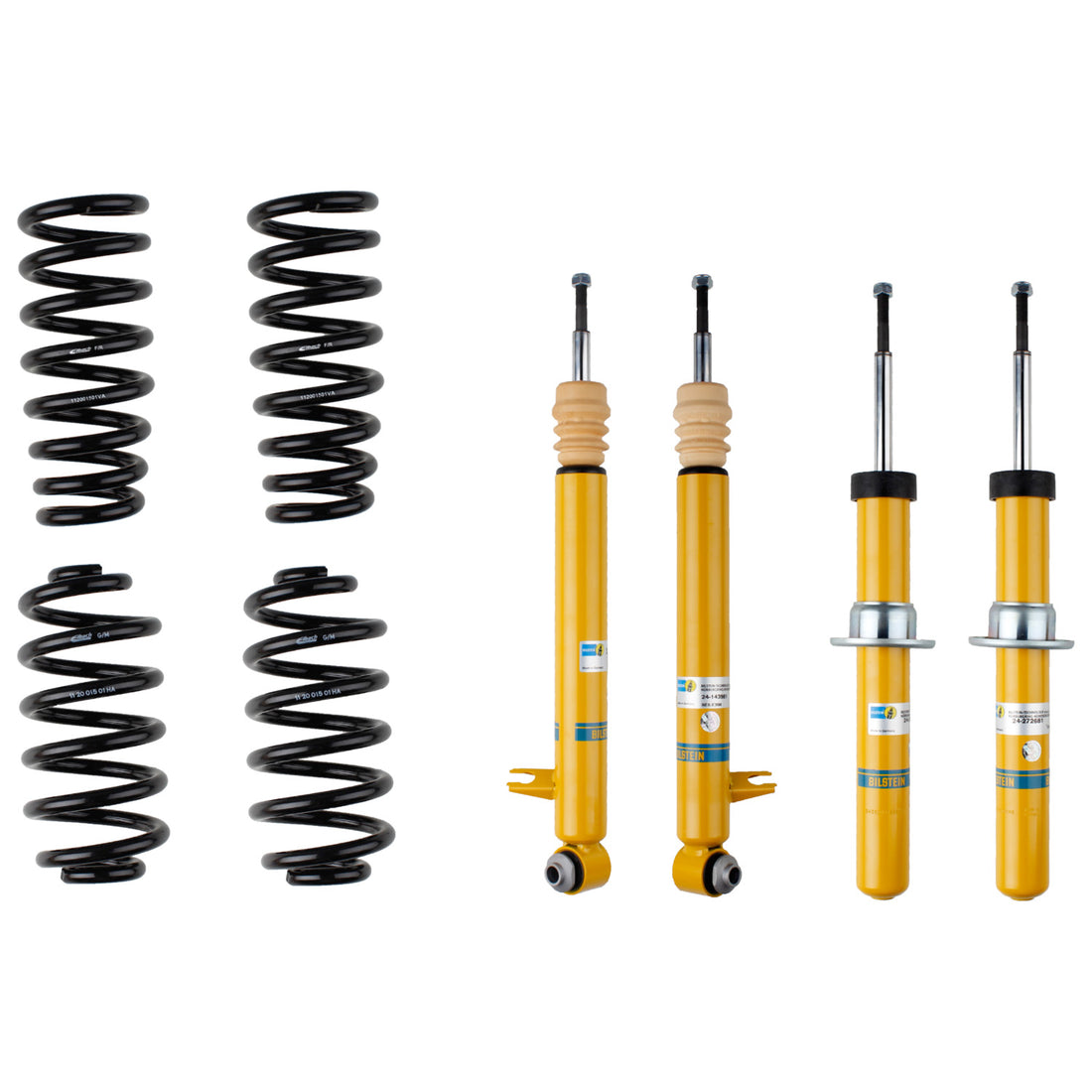 Bilstein 46-181220 - Suspension Kit BMW X5 2008-2007, X5 2013-2010 Monotube Front Lowered Height 30-40mm, up to 1350kg Axle Load Rear Lowered Height 25mm, up to 1755kg Axle Load Without Self-Leveling Suspension Without third row seating B12 (Pro-Kit) B... 1