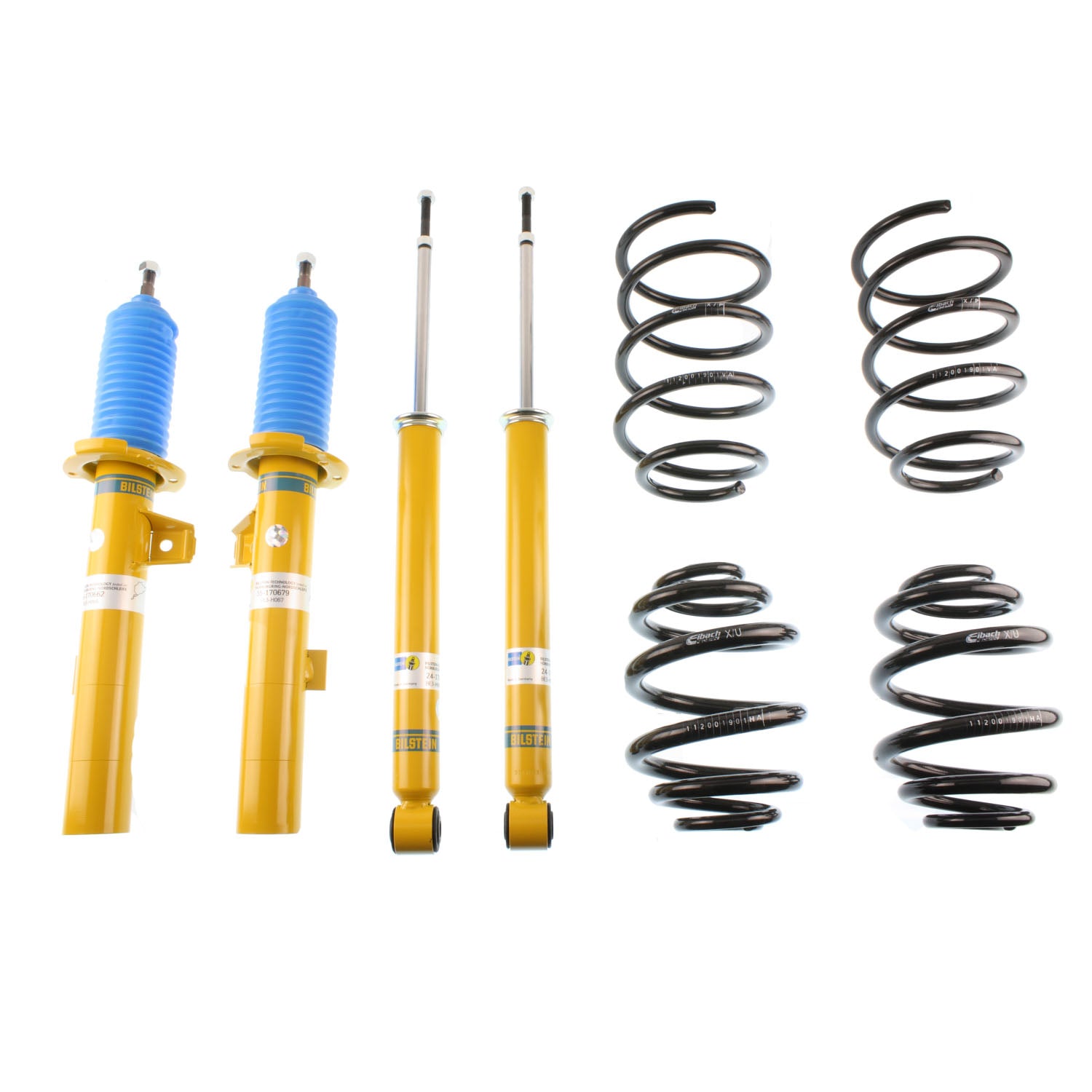 Bilstein 46-181268 - Suspension Kit BMW Z4 2016-2009 Monotube Front Lowered Height 25mm, up to 800kg Axle Load Rear Lowered Height 15mm, up to 970kg Axle Load Without Electronic or Self-Leveling Suspension B12 (Pro-Kit) Bilstein 1