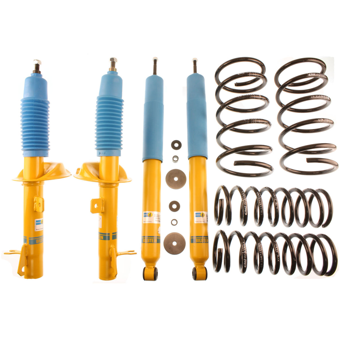 Bilstein 46-181343 - Suspension Kit Ford Focus 2005-2000 Monotube Front Lowered Height 30mm, up to 915kg Axle Load Rear Lowered Height 30mm, up to 905kg Axle Load Without Self-Leveling Suspension B12 (Pro-Kit) Bilstein 5
