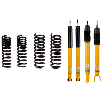 Bilstein 46-181879 - Suspension Kit Mercedes-Benz E350 2009-2006 Monotube Front Lowered Height 30-35mm, up to 1095kg Axle Load Rear Lowered Height 30mm, up to 1230kg Axle Load Without Air or Self-Leveling Suspension B12 (Pro-Kit) Bilstein 1