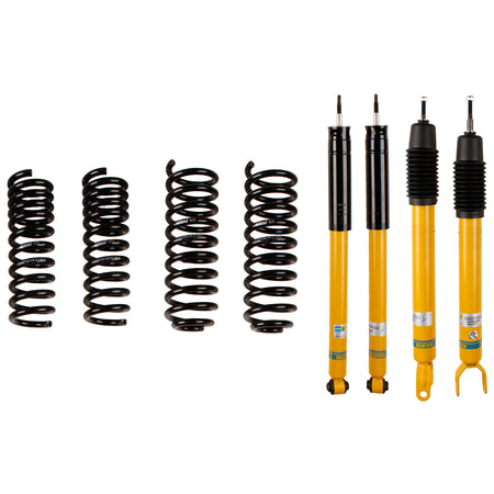 Bilstein 46-181879 - Suspension Kit Mercedes-Benz E350 2009-2006 Monotube Front Lowered Height 30-35mm, up to 1095kg Axle Load Rear Lowered Height 30mm, up to 1230kg Axle Load Without Air or Self-Leveling Suspension B12 (Pro-Kit) Bilstein 1