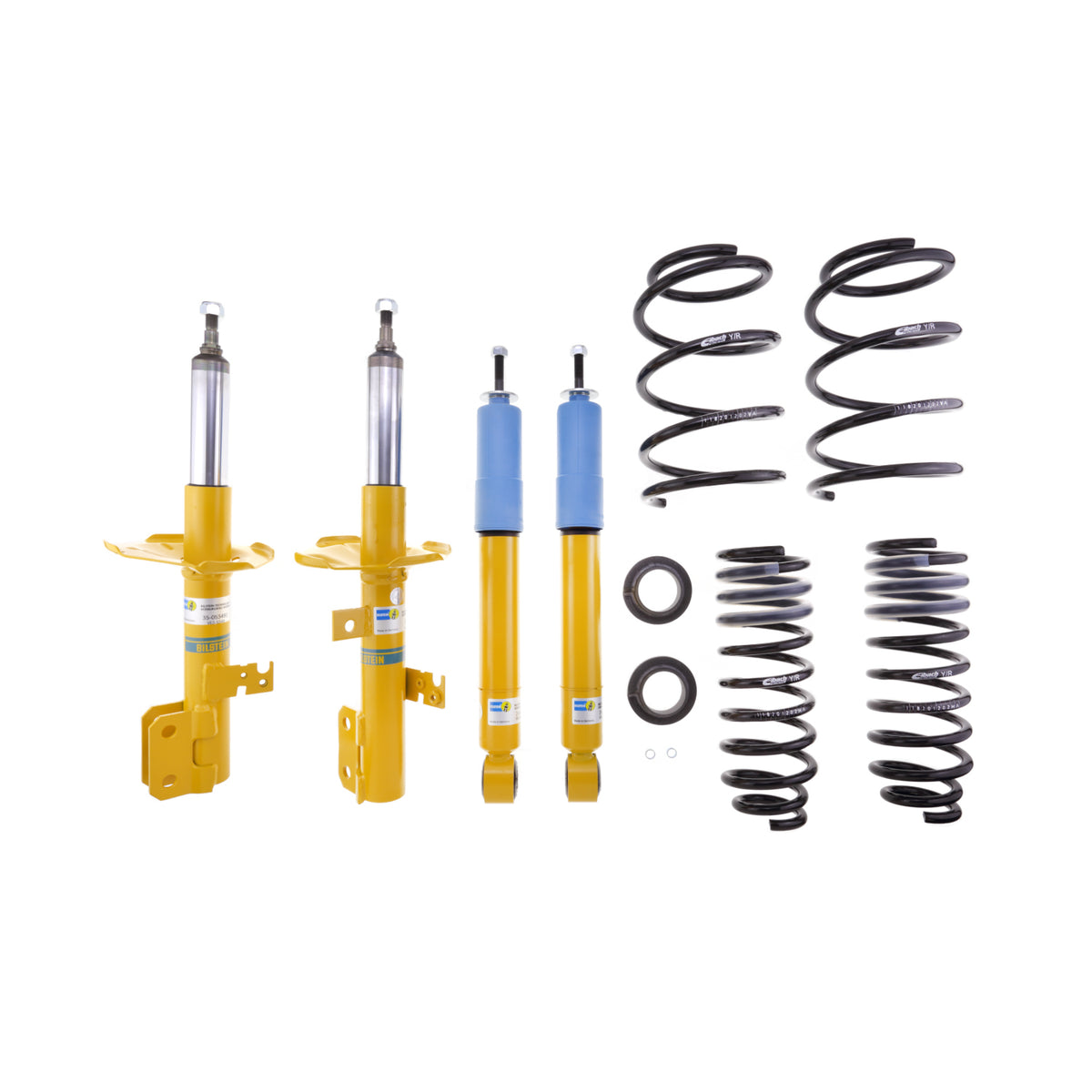 Bilstein 46-182265 - Suspension Kit Toyota Corolla 2008-2003 Monotube Front Lowered Height 30mm, up to 1000kg Axle Load Rear Lowered Height 30mm, up to 970kg Axle Load Without Self-Leveling Suspension B12 (Pro-Kit) Bilstein 3