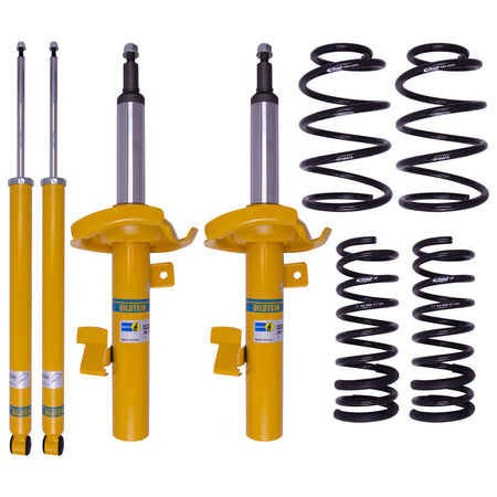 Bilstein 46-182289 - Suspension Kit Volvo S40 2011-2004, V50 2011-2005 Monotube Front Lowered Height 25mm, up to 1140kg Axle Load Rear Lowered Height 25mm, up to 1010kg Axle Load Without Self-Leveling Suspension B12 (Pro-Kit) Bilstein 1