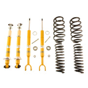 Bilstein 46-183224 - Suspension Kit Audi A4 Quattro 2000-1996 Monotube Front Lowered Height 30mm, up to 1055kg Axle Load Rear Lowered Height 30mm, up to 1080kg Axle Load To Chassis # 8D-1-030000 B12 (Pro-Kit) Bilstein 1