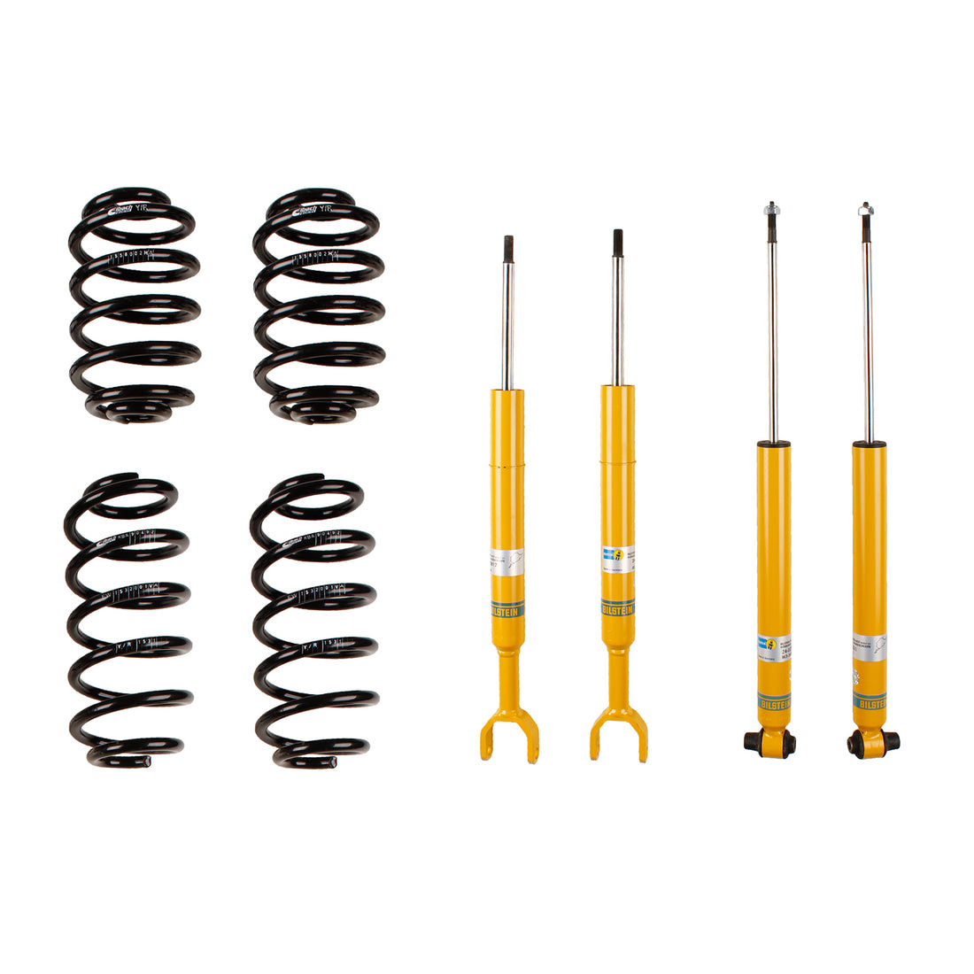 Bilstein 46-183965 - Suspension Kit Volkswagen Passat 2001-1998 Monotube Front Lowered Height 30mm up to 1090kg Axle Load Rear Lowered Height 30mm up to 1080kg Axle Load Without Self-Leveling Suspension B12 (Pro-Kit) Bilstein 3