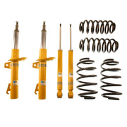 Bilstein 46-184313 - Suspension Kit Volkswagen Jetta 2006, Jetta 2018-2010 Monotube Front Lowered Height 30mm, up to 1150kg Axle Load Rear Lowered Height 30mm, up to 1010kg Axle Load With 55mm Outside Strut Diameter B12 (Pro-Kit) Bilstein 1