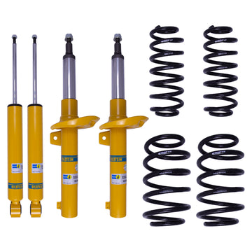 Bilstein 46-184481 - Suspension Kit Volkswagen Golf 2014-2010 Monotube Front Lowered Height 30mm, up to 1010kg Axle Load Rear Lowered Height 30mm, up to 940kg Axle Load Without Electronic Suspension With 50mm Outside Strut Diameter B12 (Pro-Kit) Bilstein 1