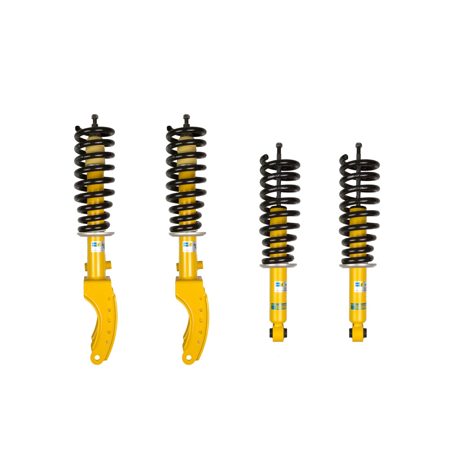 Bilstein 46-187918 - Suspension Kit Porsche Cayenne 2006-2003 Monotube Front Lowered Height 35mm, up to 1466kg Axle Load Rear Lowered Height 35mm, up to 1680kg Axle Load Without Air or Self-Leveling Suspension B12 (Pro-Kit) Bilstein 2