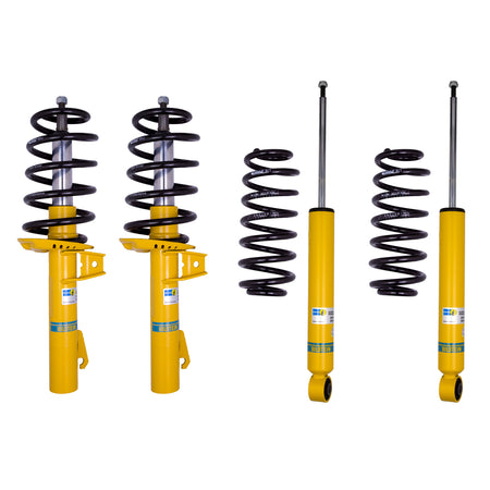 Bilstein 46-187956 - Suspension Kit Volkswagen Golf 2014-2010 Monotube Front Lowered Height 30mm, up to 1120kg Axle Load Rear Lowered Height 30mm, up to 940kg Axle Load Without Electronic Suspension With 55mm Outside Strut Diameter B12 (Pro-Kit) Bilstein 1