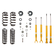Bilstein 46-189080 - Suspension Kit Audi A4 2000-1999 Monotube Front Lowered Height 30mm, up to 1055kg Axle Load Rear Lowered Height 30mm, up to 970kg Axle Load From Chassis # 8D-X-200001 to 8D-1-030000 Must reuse O.E. spring seat B12 (Pro-Kit) Bilstein 1