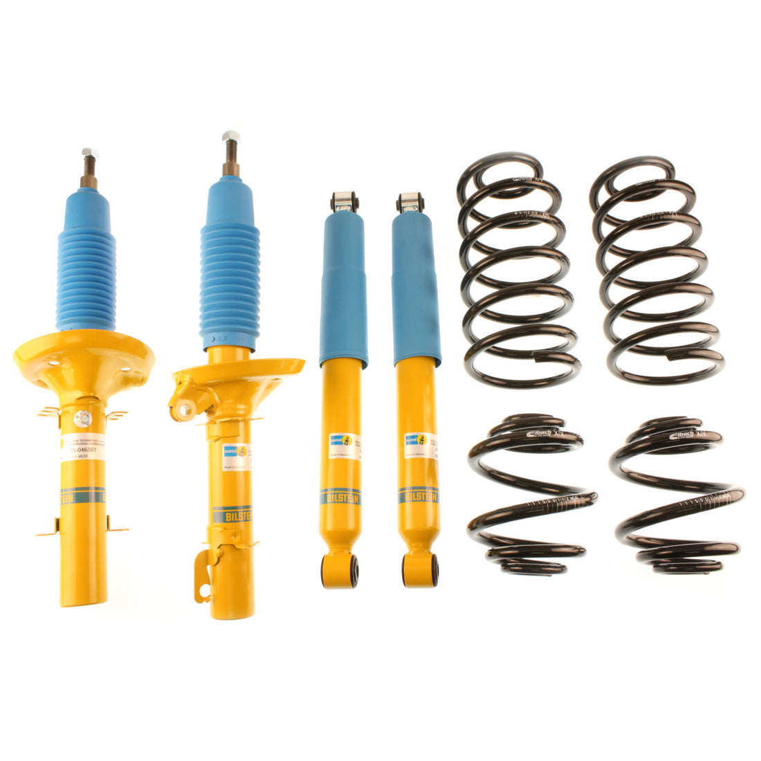 Bilstein Suspension Bilstein 46-189608 - Suspension Kit Audi TT Quattro 2006-2000 Monotube Front Lowered Height 25mm, up to 1050kg Axle Load Rear Lowered Height 25mm, up to 920kg Axle Load B12 (Pro-Kit) Bilstein