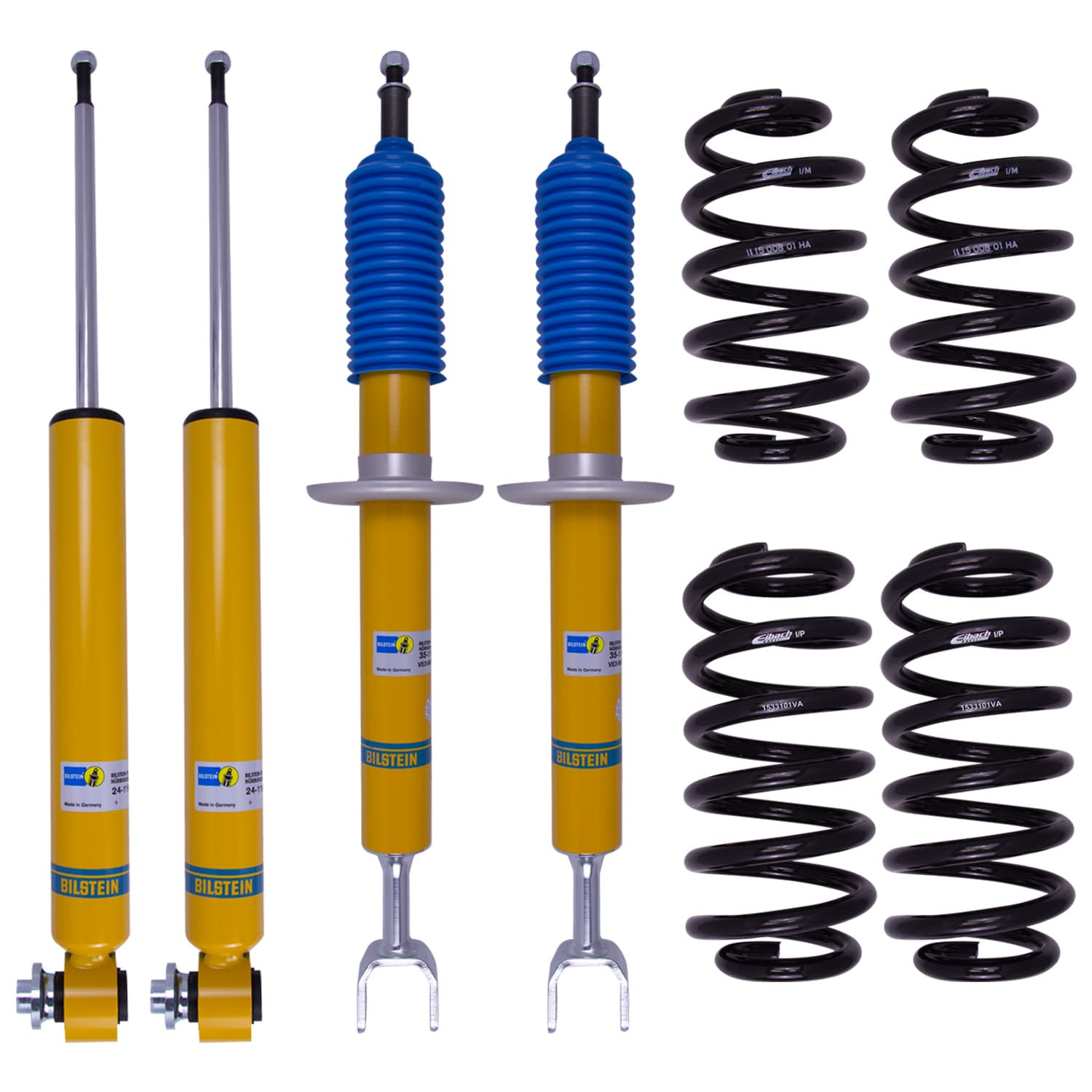 Bilstein Suspension Bilstein 46-189844 Suspension Kit Monotube B12 Pro-Kit Front Lowered Height 30mm