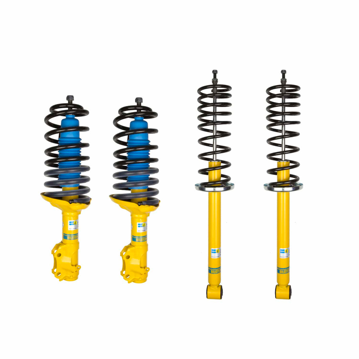 Bilstein Suspension Bilstein 46-189950 - Suspension Kit Volkswagen Golf 1992-1985 Monotube Front Lowered Height 30-40mm, up to 840kg Axle Load Rear Lowered Height 30-35mm, up to 740kg Axle Load B12 (Pro-Kit) Bilstein