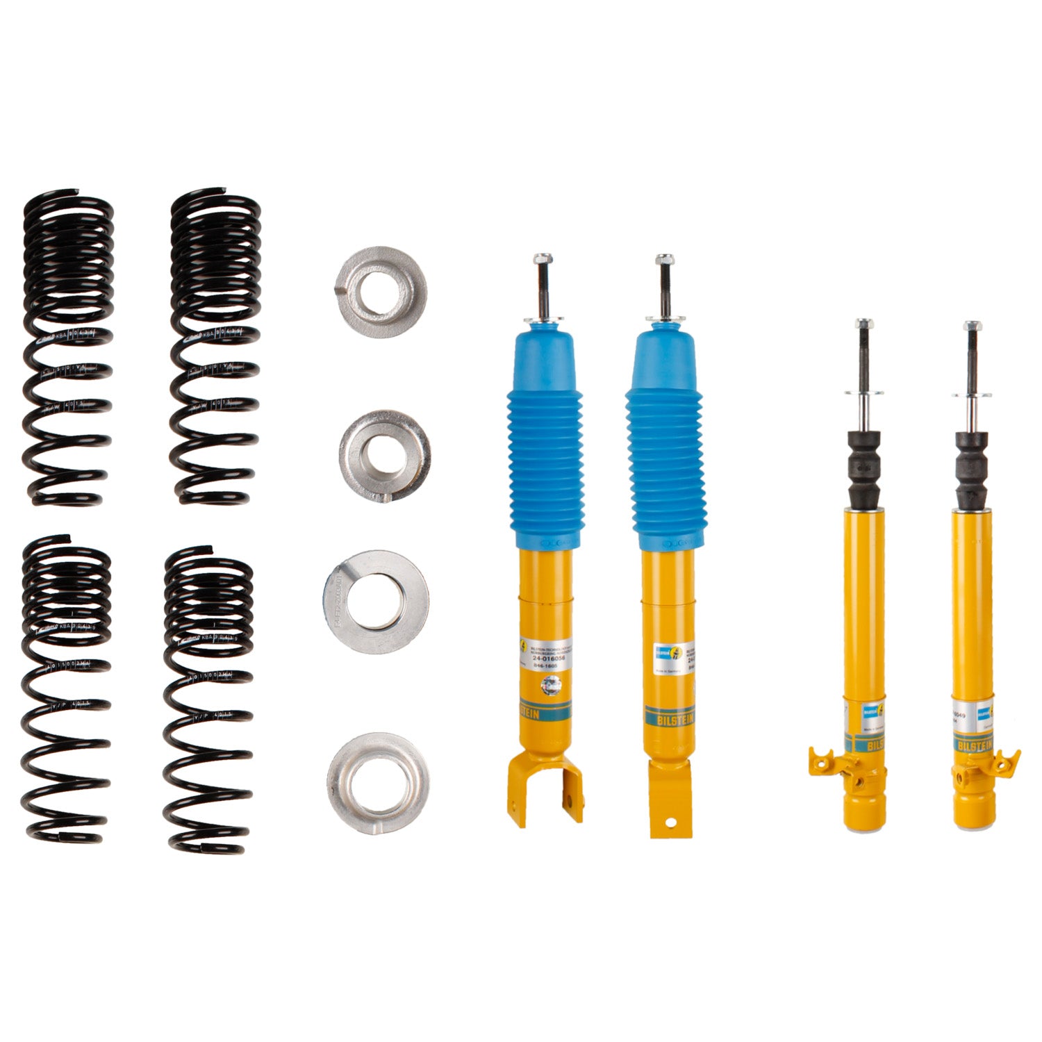 Bilstein 46-190208 - Suspension Kit Honda Civic 1995-1992 Monotube Front Lowered Height 30mm, up to 835kg Axle Load Rear Lowered Height 30mm, up to 750kg Axle Load B12 (Pro-Kit) Bilstein 4