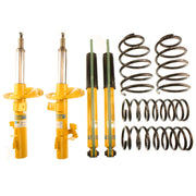 Bilstein Suspension Bilstein 46-190307 - Suspension Kit Mazda 3 2009-2004 Monotube Front Lowered Height 30mm, up to 955kg Axle Load Rear Lowered Height 30mm, up to 915kg Axle Load B12 (Pro-Kit) Bilstein