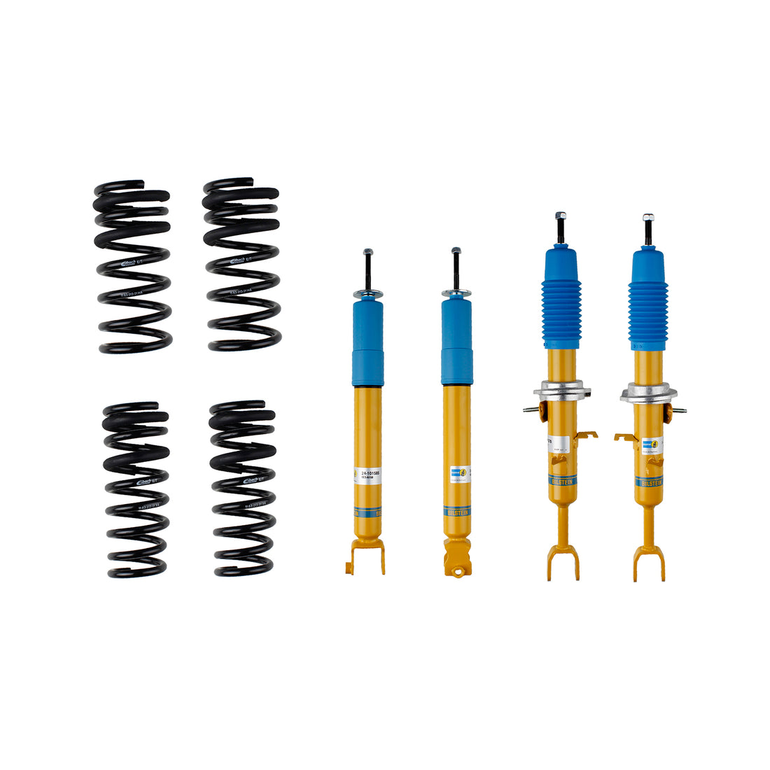 Bilstein 46-190529 - Suspension Kit Nissan 350Z 2009-2003 Monotube Front Lowered Height 30mm, up to 975kg Axle Load Rear Lowered Height 30mm, up to 975kg Axle Load B12 (Pro-Kit) Bilstein 1