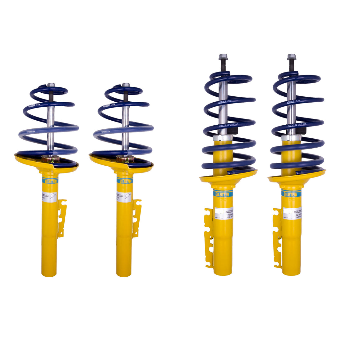 Bilstein 46-193803 - Suspension Kit Porsche Boxster 2004-1997 Twintube Front Lowered Height 25mm, up to 775kg Axle Load Rear Lowered Height 25mm, up to 940kg Axle Load B12 (Pro-Kit) Bilstein 5