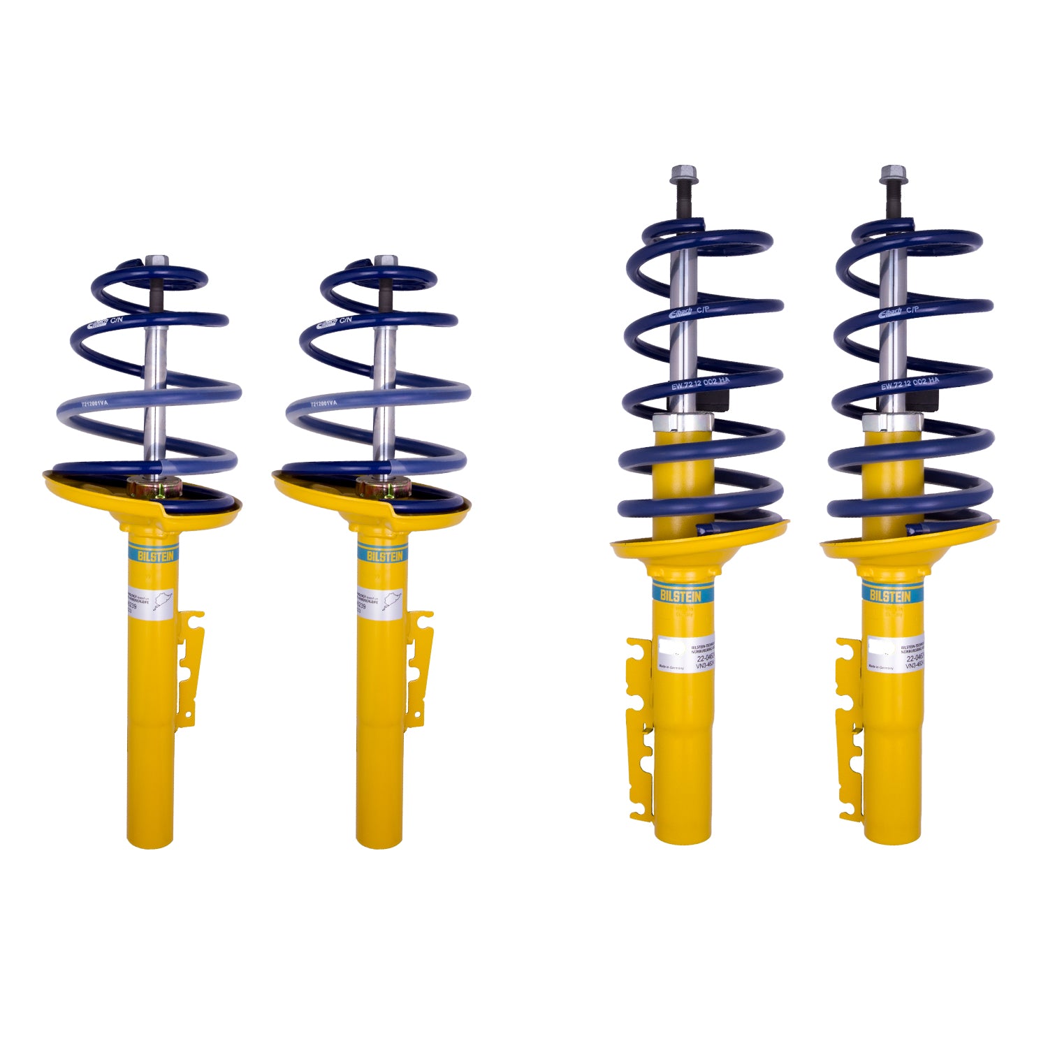 Bilstein 46-193803 - Suspension Kit Porsche Boxster 2004-1997 Twintube Front Lowered Height 25mm, up to 775kg Axle Load Rear Lowered Height 25mm, up to 940kg Axle Load B12 (Pro-Kit) Bilstein 5