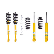 Bilstein 46-193810 - Suspension Kit Audi A8 1999-1997 A8 Quattro 2001-1997 Monotube Front Lowered Height 25mm up to 1254kg Axle Load Rear Lowered Height 25mm up to 1230kg Axle Load Without Self-Leveling Suspension To Chassis # 4D-Y-020000 B12 (Pro-Kit)... 1