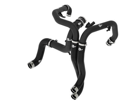 aFe Power 46-20754-B BladeRunner 2-1/4 Inch & 3 Inch Aluminum Hot and Cold Charge Pipe Kit Black Ford Bronco Raptor 22-26/Ranger