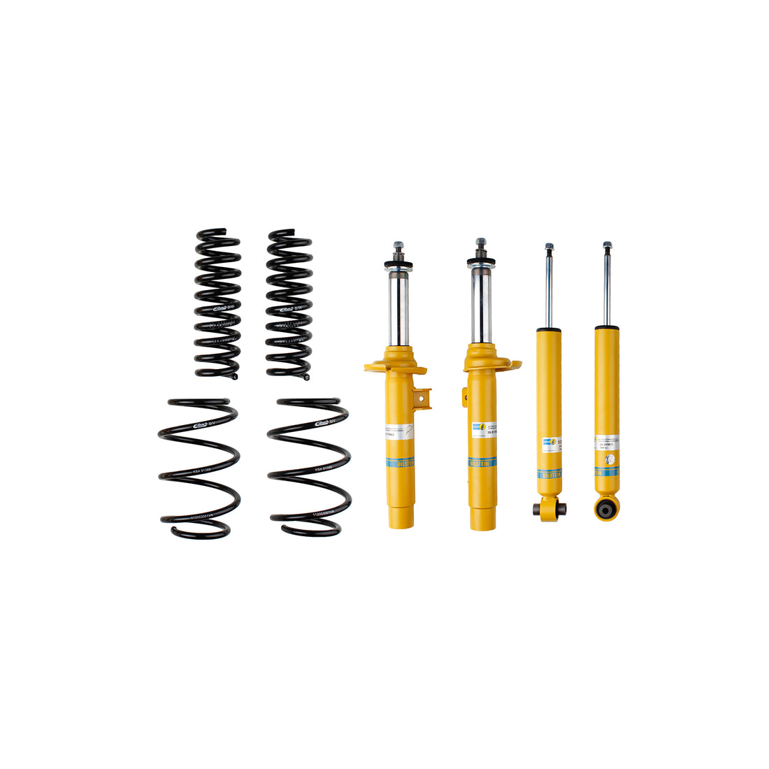 Bilstein 46-223609 - Suspension Kit BMW 228i 2016-2014, 230i 2020-2017 Monotube Front Lowered Height 30mm, up to 905kg Axle Load Rear Lowered Height 20mm, up to 1160kg Axle Load Without Electronic Suspension B12 (Pro-Kit) Bilstein 2