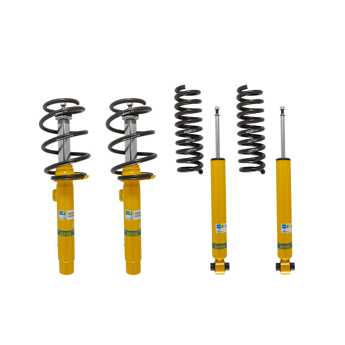 Bilstein 46-223678 - Suspension Kit BMW 335i 2015-2012 340i 2018-2016 435i 2016-2014 440i 2020-2017 Monotube Front Lowered Height 15-30mm up to 1010kg Axle Load Rear Lowered Height 5-25mm up to 1230kg Axle Load Without Electronic Suspension B12 (Pro-Ki... 1