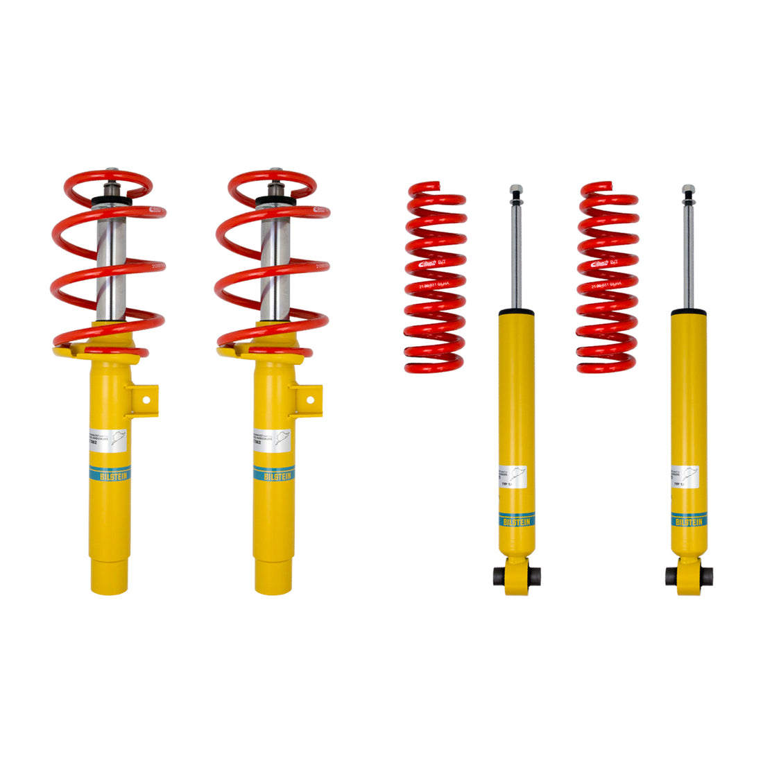 Bilstein 46-226617 - Suspension Kit BMW 320i 2018-2013 Monotube Front Lowered Height 25mm up to 950kg Axle Load Rear Lowered Height 20mm up to 1160kg Axle Load Without Electronic Suspension B12 (Sportline) Bilstein 1